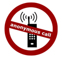 No anonymous calls